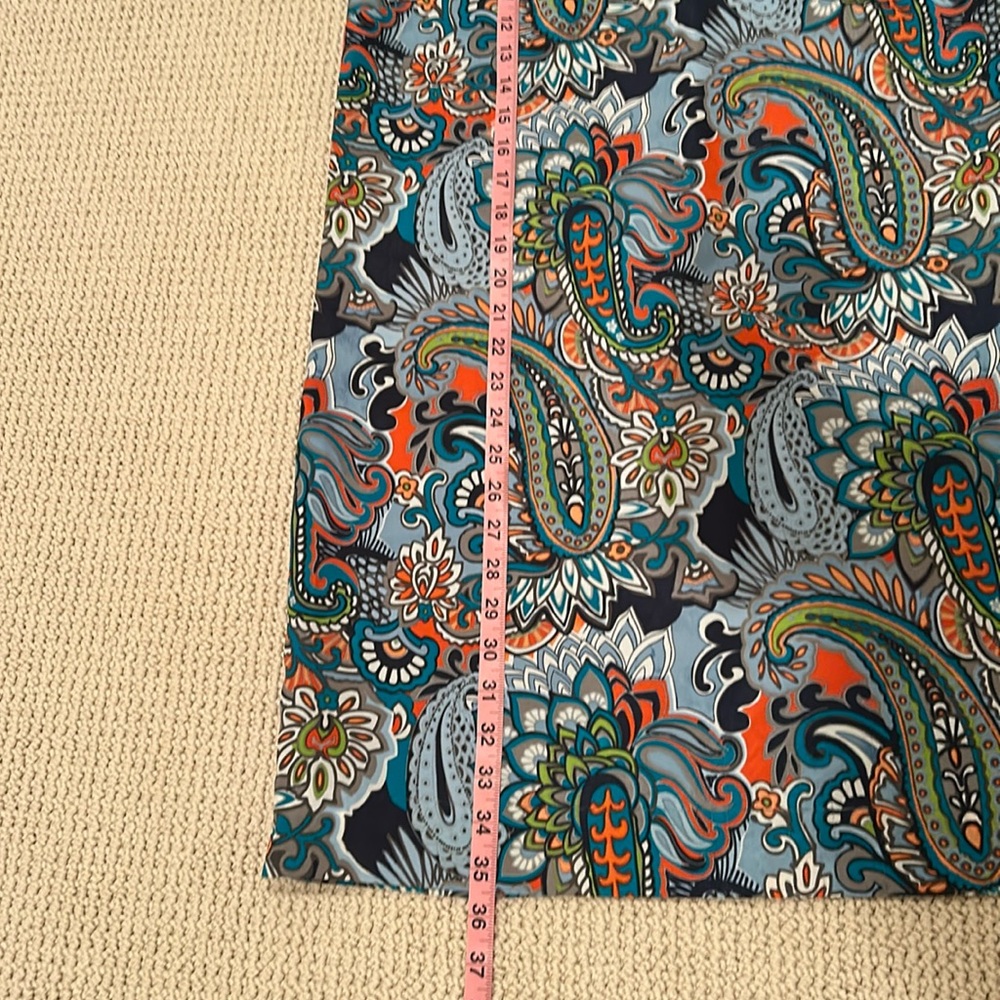 J. Crew Jules Shift Dress in Moonglow Paisley- Size 10 - Picture 4 of 4